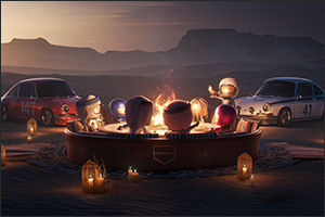 Tag heuer's mascots come to life to honor the holy month of ramadan, celebrating heritage, unity, an ...