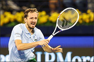 Top Seed Toppled in Thriller as Griekspoor Beats Medvedev to Reach Dubai Duty Free Tennis Championsh ...