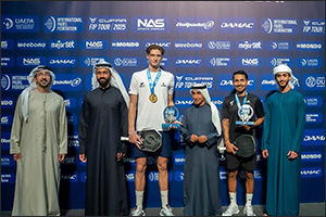 Saeed bin Maktoum crowns winners of International Padel Championship at Nad Al Sheba Sports Tourname ...